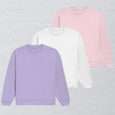 Dreamy Neutrals 3-Pack - White, Light Pink & Lavender
